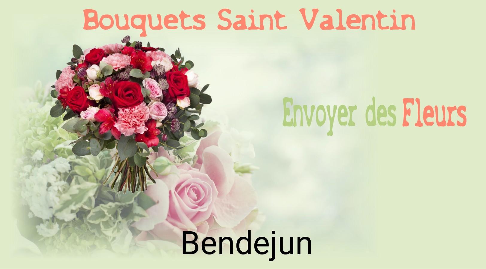 Roses de Saint-Valentin livrées à Bendejun